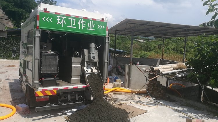 张金镇污泥干湿分离技术